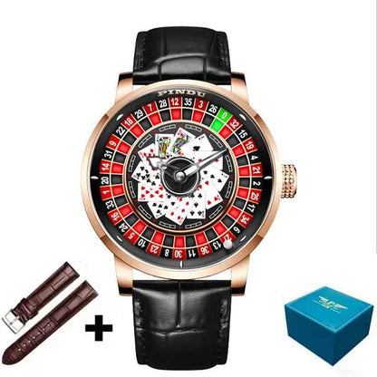 Men's Poker Plate Dial Watch (NH35)