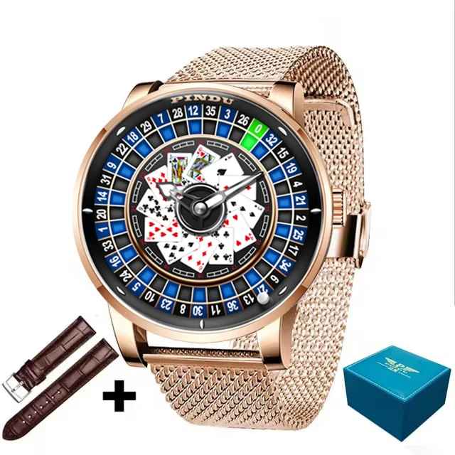 Men's Poker Plate Dial Watch (NH35)