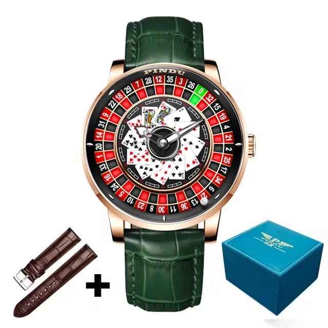 Men's Poker Plate Dial Watch (NH35)