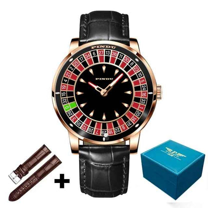 Men's Poker Plate Dial Watch (NH35)