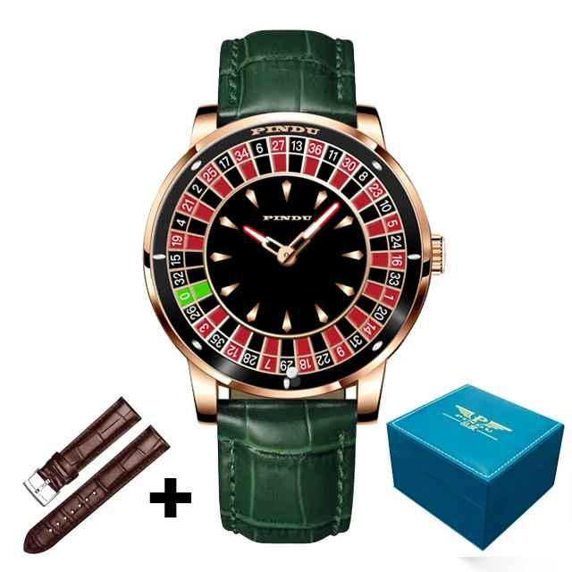 Men's Poker Plate Dial Watch (NH35)