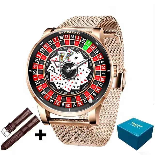 Men's Poker Plate Dial Watch (NH35)