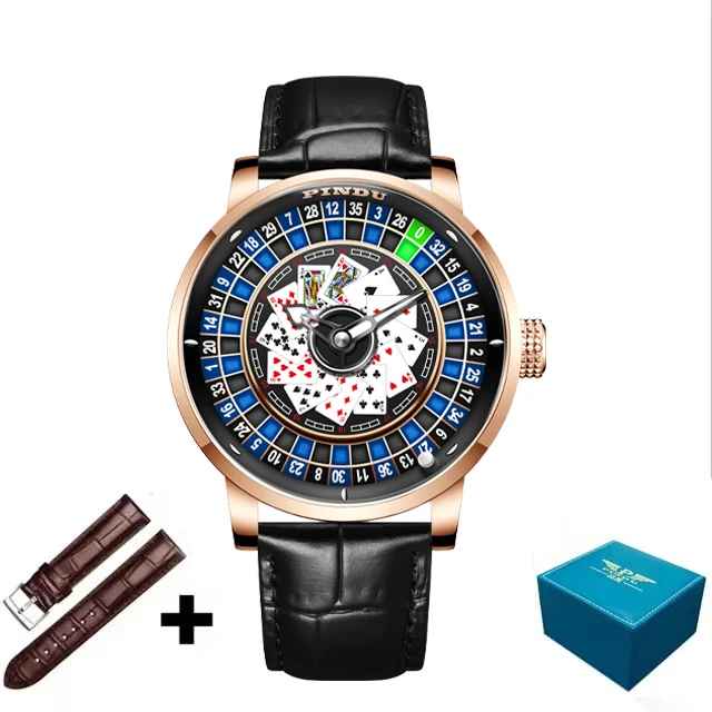 Men's Poker Plate Dial Watch (NH35)