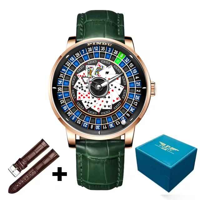 Men's Poker Plate Dial Watch (NH35)